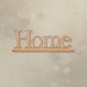 Letras Decorativas Home com Base