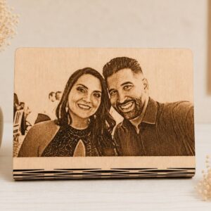 Fotografia Gravada em Madeira