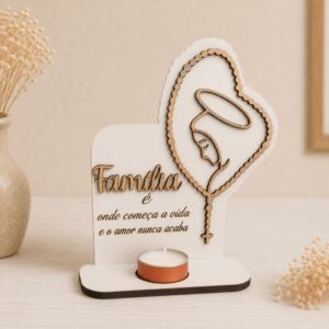 Porta-Velas Nossa Senhora da Família