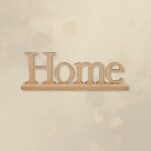Letras Decorativas Home com Base