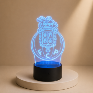 Luminária LED 3D Emblema F.C. Porto